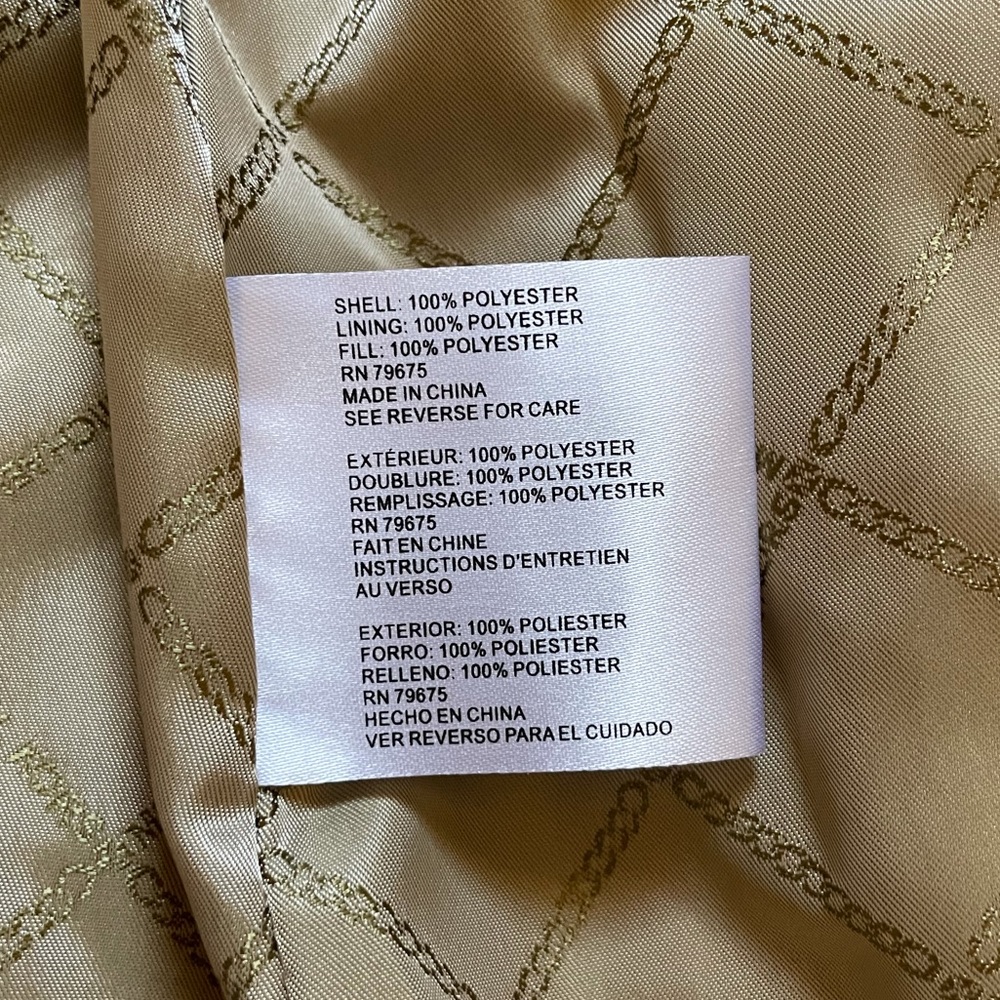 MICHAEL Michael Kors Quilted Crimson Red Jacket - Picture 10 of 11